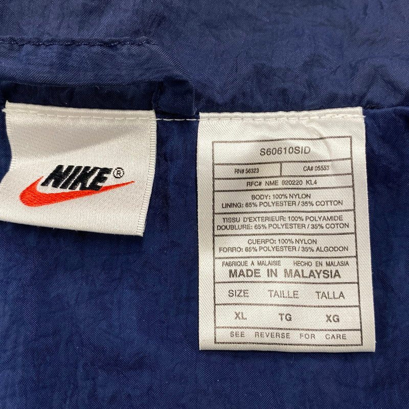 【中古品】【メンズ】 NIKE ナイキ BIG SWOOSH ZIP NYLON JACKET ナイロンジャケット 長袖 アウター 146-251114-ay-12-izu サイズ：XL カラー：マルチ 万代Net店