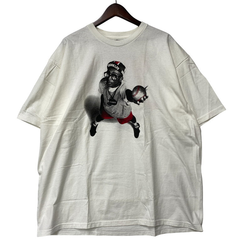 【中古品】【メンズ】 NIKE ナイキ MICHAEL JORDAN × SPIKE LEE OVER SIZED SS T-SHIRT オーバーサイズ 半袖 Tシャツ プリント USA製 トップス 146-251114-ay-11-izu サイズ：XL カラー：ホワイト 万代Net店