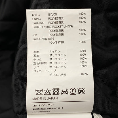 【中古品】【メンズ】 WTAPS ダブルタップス 22AW TEAM JACKET NYLON TWILL 222TQDT-JKM01 チーム ジャケット ナイロン ツイル ジャケット アウター 142-251114-ay-09-izu サイズ：03 カラー：ブラック 万代Net店