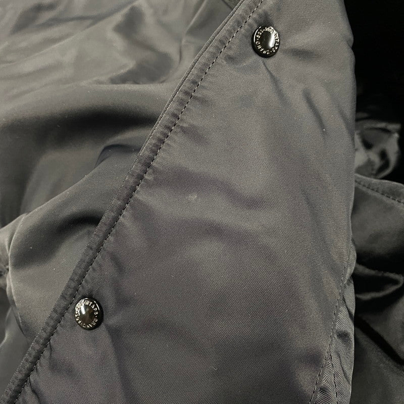 【中古品】【メンズ】 WTAPS ダブルタップス 22AW TEAM JACKET NYLON TWILL 222TQDT-JKM01 チーム ジャケット ナイロン ツイル ジャケット アウター 142-251114-ay-09-izu サイズ：03 カラー：ブラック 万代Net店