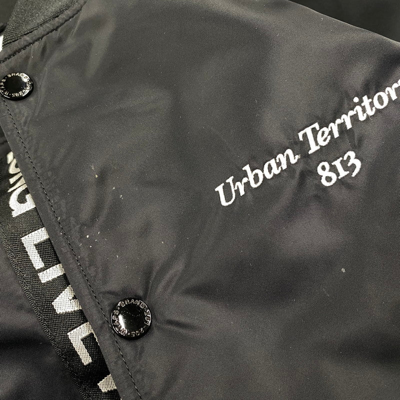 【中古品】【メンズ】 WTAPS ダブルタップス 22AW TEAM JACKET NYLON TWILL 222TQDT-JKM01 チーム ジャケット ナイロン ツイル ジャケット アウター 142-251114-ay-09-izu サイズ：03 カラー：ブラック 万代Net店