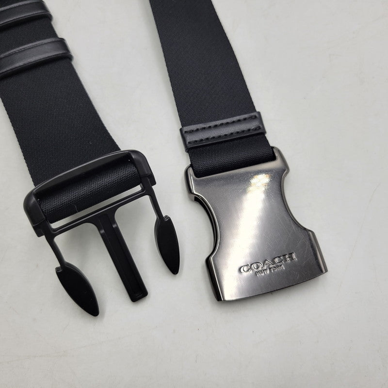 【中古品】【メンズ/レディース】 COACH コーチ × STAR WARS スターウォーズ WAIST BAG F79950 ウエストバッグ カバン 鞄 180-251113-as-12-izu カラー：ブラウン×ブラック 万代Net店