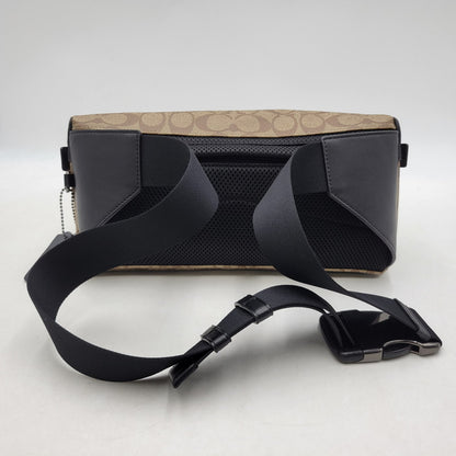 【中古品】【メンズ/レディース】 COACH コーチ × STAR WARS スターウォーズ WAIST BAG F79950 ウエストバッグ カバン 鞄 180-251113-as-12-izu カラー：ブラウン×ブラック 万代Net店