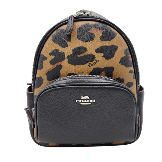 【中古品】【レディース】 COACH コーチ MINI BACKPACK CC757 ミニ バックパック リュック カバン 鞄 180-251113-as-14-izu カラー：ブラウン×ブラック 万代Net店