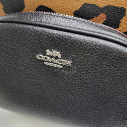 【中古品】【レディース】 COACH コーチ MINI BACKPACK CC757 ミニ バックパック リュック カバン 鞄 180-251113-as-14-izu カラー：ブラウン×ブラック 万代Net店