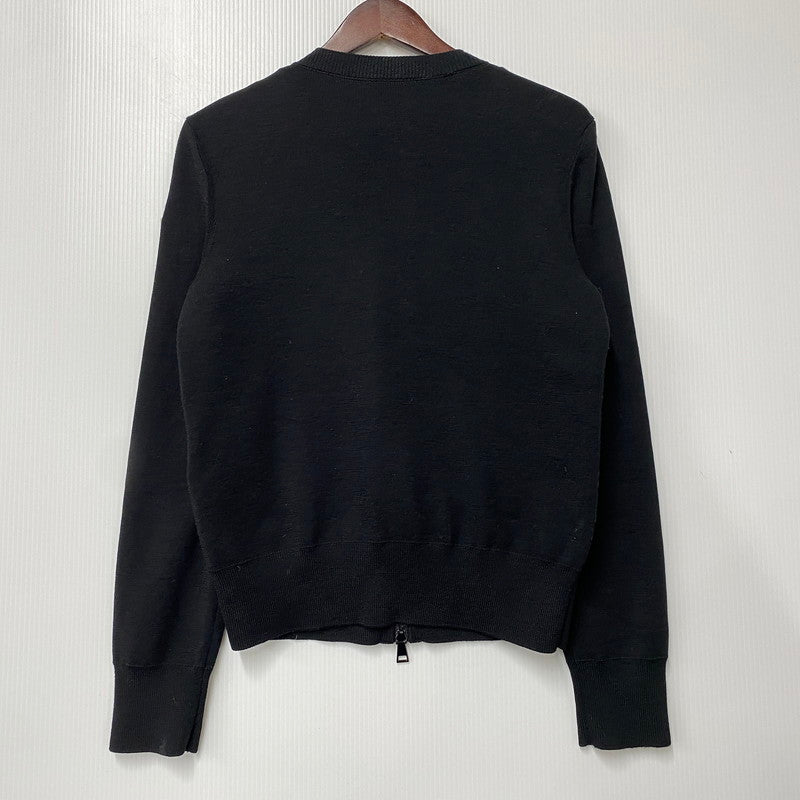 【中古品】【レディース】 MONCLER モンクレール 24AW CARDIGAN TRICOT J20939B51000 カーディガン トリコット ニット切替 ダウンジャケット トップス 168-251114-ay-14-izu サイズ：S カラー：ブラック 万代Net店