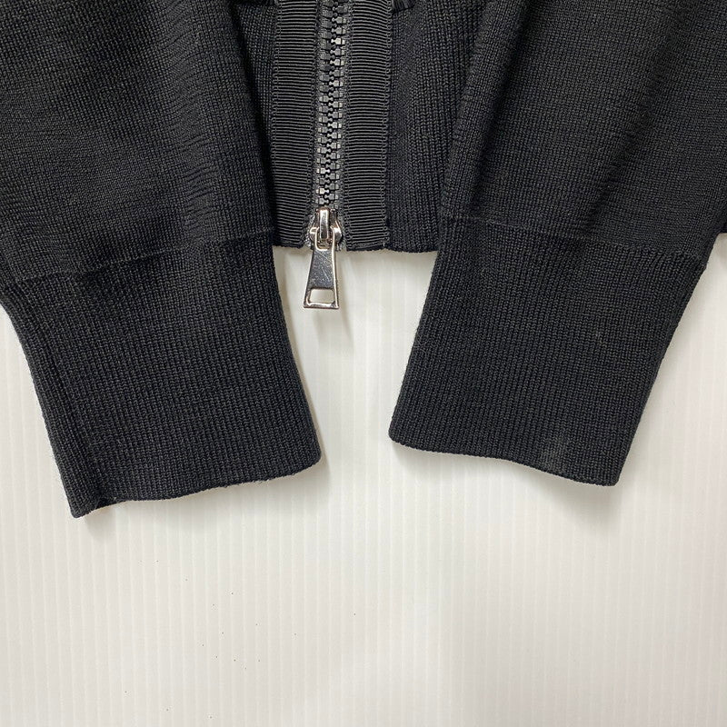 【中古品】【レディース】 MONCLER モンクレール 24AW CARDIGAN TRICOT J20939B51000 カーディガン トリコット ニット切替 ダウンジャケット トップス 168-251114-ay-14-izu サイズ：S カラー：ブラック 万代Net店