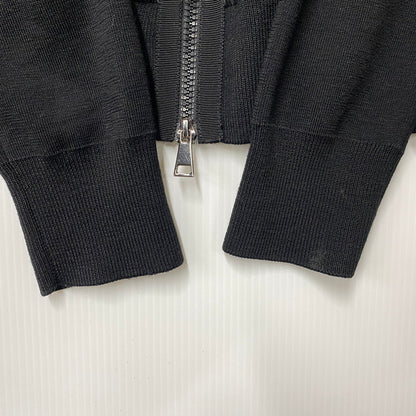 【中古品】【レディース】 MONCLER モンクレール 24AW CARDIGAN TRICOT J20939B51000 カーディガン トリコット ニット切替 ダウンジャケット トップス 168-251114-ay-14-izu サイズ：S カラー：ブラック 万代Net店