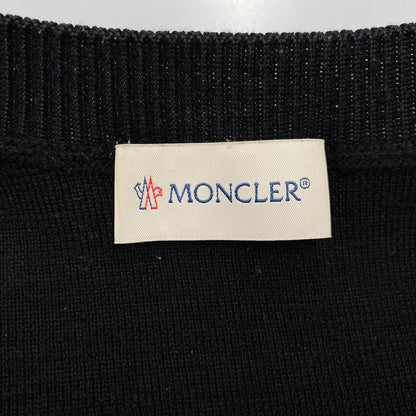 【中古品】【レディース】 MONCLER モンクレール 24AW CARDIGAN TRICOT J20939B51000 カーディガン トリコット ニット切替 ダウンジャケット トップス 168-251114-ay-14-izu サイズ：S カラー：ブラック 万代Net店