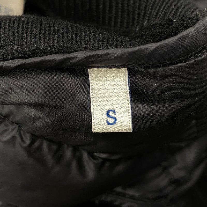 【中古品】【レディース】 MONCLER モンクレール 24AW CARDIGAN TRICOT J20939B51000 カーディガン トリコット ニット切替 ダウンジャケット トップス 168-251114-ay-14-izu サイズ：S カラー：ブラック 万代Net店