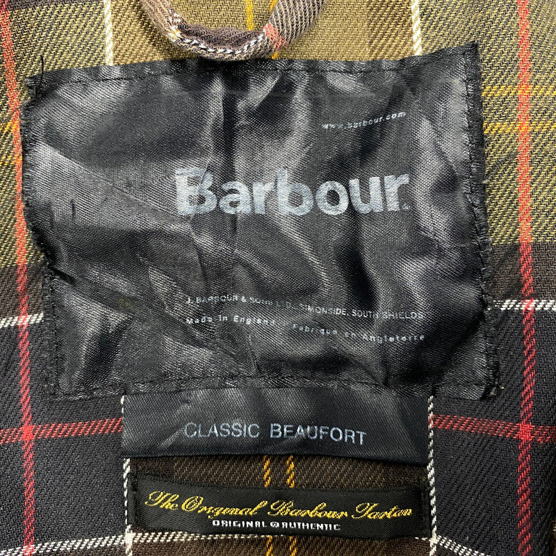 【中古品】【メンズ】 Barbour バーブァー CLASSIC BEAUFORT JACKET クラシック ビューフォート ジャケット 長袖 アウター 144-251114-ay-16-izu カラー：カーキ 万代Net店