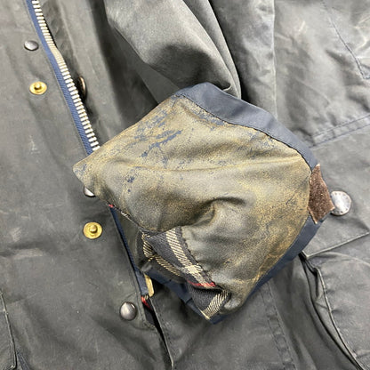 【中古品】【メンズ】 Barbour バーブァー A155 BEAUFORT JACKET ビューフォート ジャケット 長袖 アウター 144-251114-ay-18-izu サイズ：C42/107CM カラー：ネイビー 万代Net店