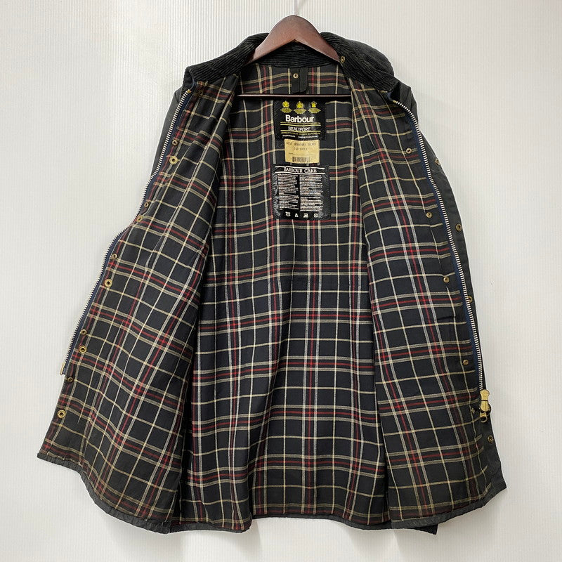 【中古品】【メンズ】 Barbour バーブァー A155 BEAUFORT JACKET ビューフォート ジャケット 長袖 アウター 144-251114-ay-18-izu サイズ：C42/107CM カラー：ネイビー 万代Net店