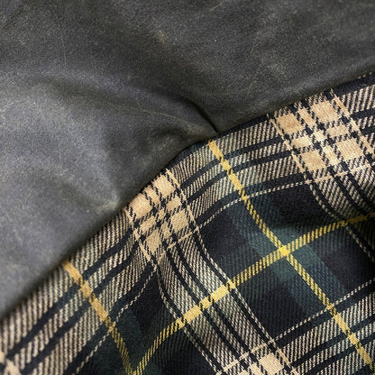 【中古品】【メンズ】 Barbour バーブァー A200 BORDER JACKET ボーダー ジャケット 長袖 アウター 144-251114-ay-19-izu サイズ：C38/97CM カラー：オリーブ 万代Net店