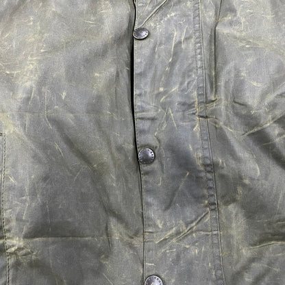 【中古品】【メンズ】 Barbour バーブァー A200 BORDER JACKET ボーダー ジャケット 長袖 アウター 144-251114-ay-19-izu サイズ：C38/97CM カラー：オリーブ 万代Net店
