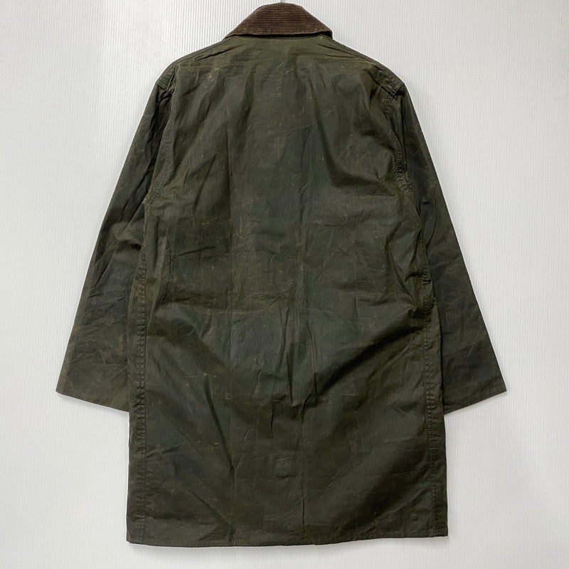 【中古品】【メンズ】 Barbour バーブァー A200 BORDER JACKET ボーダー ジャケット 長袖 アウター 144-251114-ay-19-izu サイズ：C38/97CM カラー：オリーブ 万代Net店