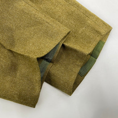 【中古品】【メンズ】 AUSTRALIAN MILITARY オーストラリア軍 WOOL SLACKS 8405-66-025-6188 ウール スラックス ズボン ボトムス 157-251114-ay-07-izu サイズ：32 カラー：カーキ 万代Net店