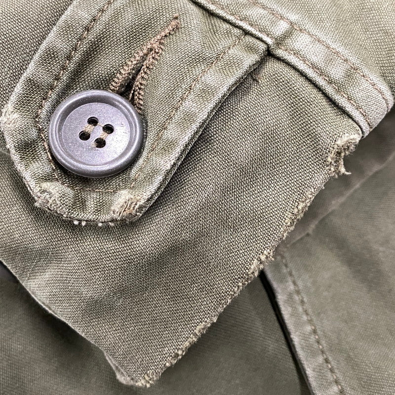 【中古品】【メンズ】 DUTCH ARMY ダッチアーミー FIELD JACKET 8405-17-006-6624 オランダ軍 フィールドジャケット WAHLER製 87年製 アウター 146-251114-ay-08-izu サイズ：88-92 カラー：グリーン 万代Net店