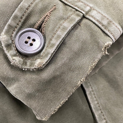 【中古品】【メンズ】 DUTCH ARMY ダッチアーミー FIELD JACKET 8405-17-006-6624 オランダ軍 フィールドジャケット WAHLER製 87年製 アウター 146-251114-ay-08-izu サイズ：88-92 カラー：グリーン 万代Net店
