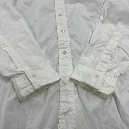 【中古品】【メンズ】 AUSTRALIAN ARMY オーストラリア軍 LS OFFICER SHIRT 8405-66-011-8136 ロングスリーブ オフィサーズシャツ 長袖 トップス 146-251123-as-08-izu サイズ：14.5 カラー：ホワイト 万代Net店