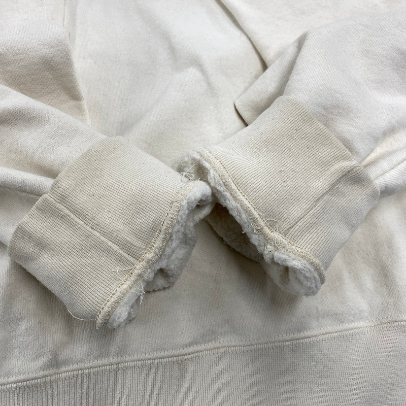 【中古品】【メンズ】 21SS SMALL BOX LOGO CREWNECK SWEATSHIRTS スモール ボックス ロゴ クルーネック スウェット シャツ 長袖 トップス 149-251114-ay-01-izu サイズ：L カラー：NATURAL 万代Net店