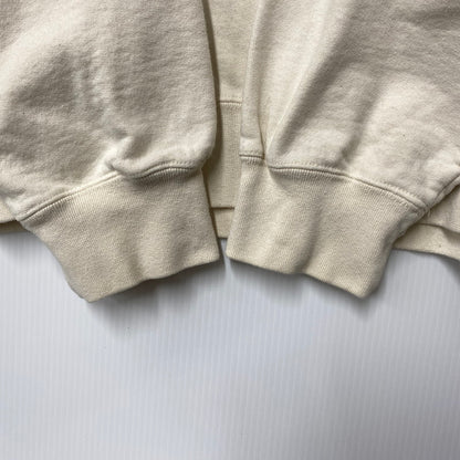 【中古品】【メンズ】 21SS SMALL BOX LOGO CREWNECK SWEATSHIRTS スモール ボックス ロゴ クルーネック スウェット シャツ 長袖 トップス 149-251114-ay-01-izu サイズ：L カラー：NATURAL 万代Net店