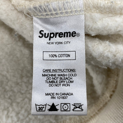 【中古品】【メンズ】 21SS SMALL BOX LOGO CREWNECK SWEATSHIRTS スモール ボックス ロゴ クルーネック スウェット シャツ 長袖 トップス 149-251114-ay-01-izu サイズ：L カラー：NATURAL 万代Net店