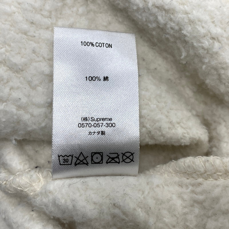 【中古品】【メンズ】 21SS SMALL BOX LOGO CREWNECK SWEATSHIRTS スモール ボックス ロゴ クルーネック スウェット シャツ 長袖 トップス 149-251114-ay-01-izu サイズ：L カラー：NATURAL 万代Net店