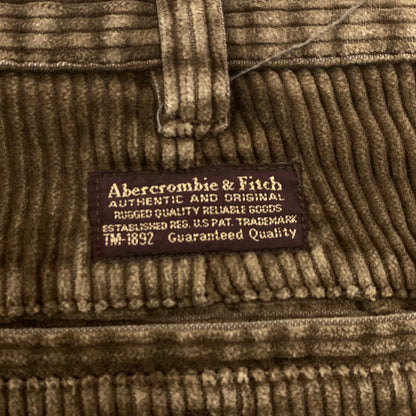 【中古品】【メンズ】 Abercrombie&Fitch アバークロンビーアンドフィッチ CORDUROY PANTS コーデュロイパンツ ボトムス 157-251123-as-11-izu サイズ：33×30 カラー：ブラウン 万代Net店