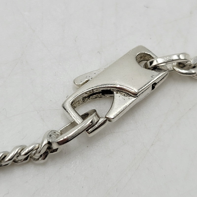 【中古品】【メンズ/レディース】 GUCCI グッチ 925 カットアウトG ネックレス アクセサリー 182-251115-as-25-izu カラー：シルバー 万代Net店