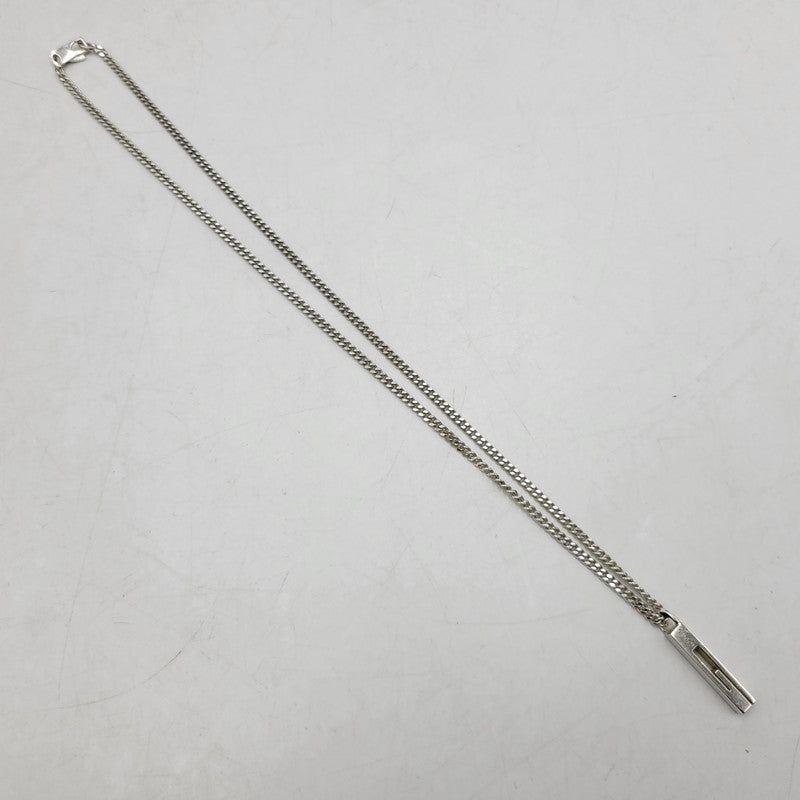 【中古品】【メンズ/レディース】 GUCCI グッチ 925 カットアウトG ネックレス アクセサリー 182-251115-as-25-izu カラー：シルバー 万代Net店