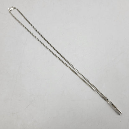 【中古品】【メンズ/レディース】 GUCCI グッチ 925 カットアウトG ネックレス アクセサリー 182-251115-as-25-izu カラー：シルバー 万代Net店