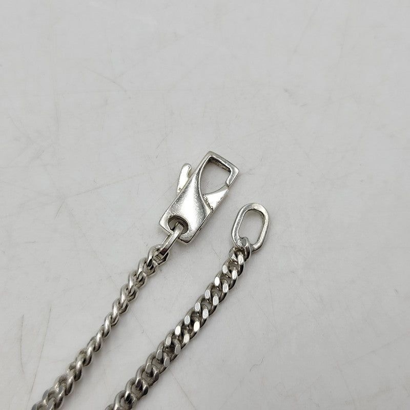 【中古品】【メンズ/レディース】 GUCCI グッチ 925 カットアウトG ネックレス アクセサリー 182-251115-as-25-izu カラー：シルバー 万代Net店