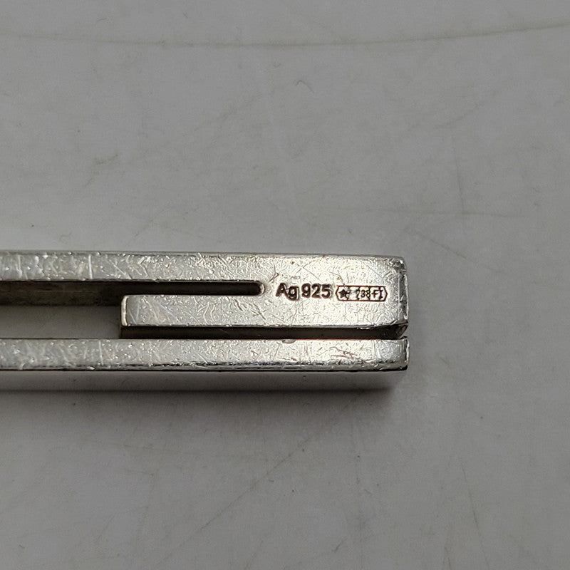 【中古品】【メンズ/レディース】 GUCCI グッチ 925 カットアウトG ネックレス アクセサリー 182-251115-as-25-izu カラー：シルバー 万代Net店