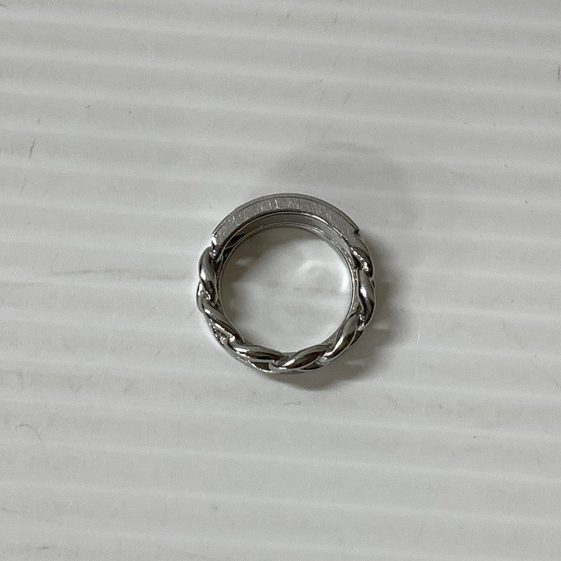 【中古品】【メンズ/レディース】 DIESEL ディーゼル チェーンリング 193-251124-ya-07-izu サイズ：下記参照 カラー：シルバー 万代Net店
