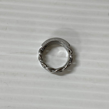 【中古品】【メンズ/レディース】 DIESEL ディーゼル チェーンリング 193-251124-ya-07-izu サイズ：下記参照 カラー：シルバー 万代Net店