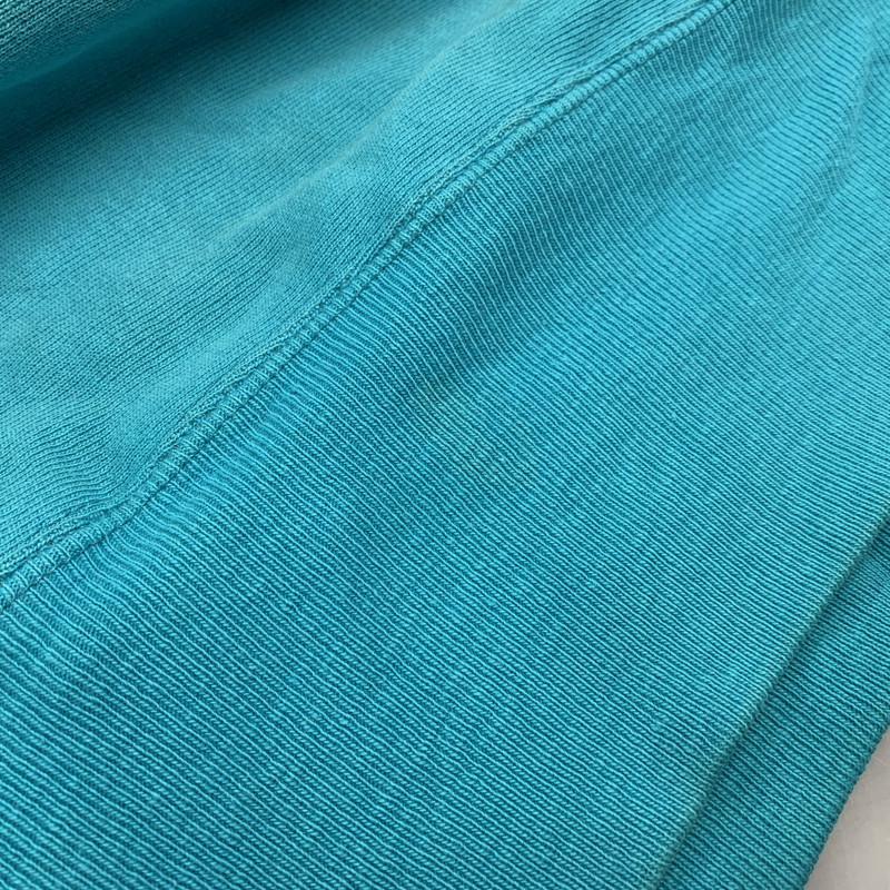 【現状渡し品】【メンズ】 Champion チャンピオン REVERSE WEAVE SWEATSHIRT リバースウィーブ スウェットシャツ 刺繍タグ USA製 目無し トレーナー 長袖 トップス 146-251116-as-02-izu サイズ：XL カラー：ターコイズブルー 万代Net店