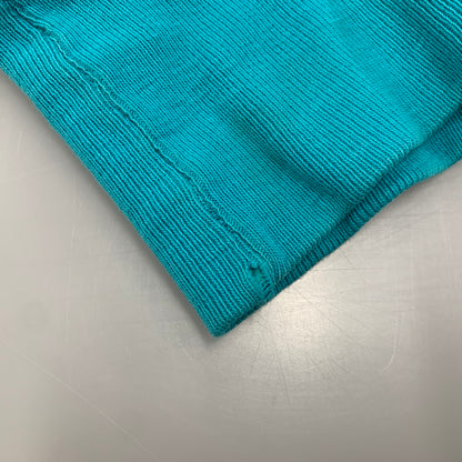 【現状渡し品】【メンズ】 Champion チャンピオン REVERSE WEAVE SWEATSHIRT リバースウィーブ スウェットシャツ 刺繍タグ USA製 目無し トレーナー 長袖 トップス 146-251116-as-02-izu サイズ：XL カラー：ターコイズブルー 万代Net店