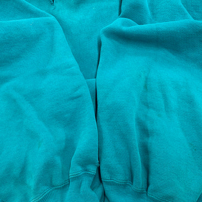 【現状渡し品】【メンズ】 Champion チャンピオン REVERSE WEAVE SWEATSHIRT リバースウィーブ スウェットシャツ 刺繍タグ USA製 目無し トレーナー 長袖 トップス 146-251116-as-02-izu サイズ：XL カラー：ターコイズブルー 万代Net店