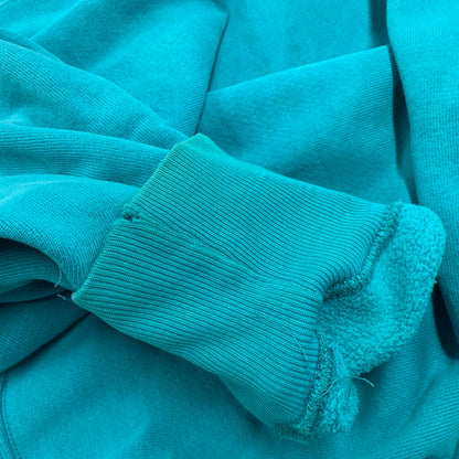 【現状渡し品】【メンズ】 Champion チャンピオン REVERSE WEAVE SWEATSHIRT リバースウィーブ スウェットシャツ 刺繍タグ USA製 目無し トレーナー 長袖 トップス 146-251116-as-02-izu サイズ：XL カラー：ターコイズブルー 万代Net店