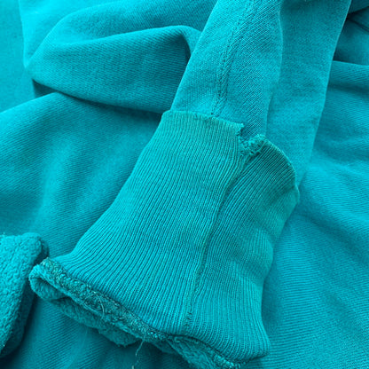 【現状渡し品】【メンズ】 Champion チャンピオン REVERSE WEAVE SWEATSHIRT リバースウィーブ スウェットシャツ 刺繍タグ USA製 目無し トレーナー 長袖 トップス 146-251116-as-02-izu サイズ：XL カラー：ターコイズブルー 万代Net店