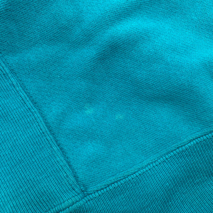 【現状渡し品】【メンズ】 Champion チャンピオン REVERSE WEAVE SWEATSHIRT リバースウィーブ スウェットシャツ 刺繍タグ USA製 目無し トレーナー 長袖 トップス 146-251116-as-02-izu サイズ：XL カラー：ターコイズブルー 万代Net店