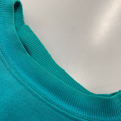 【現状渡し品】【メンズ】 Champion チャンピオン REVERSE WEAVE SWEATSHIRT リバースウィーブ スウェットシャツ 刺繍タグ USA製 目無し トレーナー 長袖 トップス 146-251116-as-02-izu サイズ：XL カラー：ターコイズブルー 万代Net店