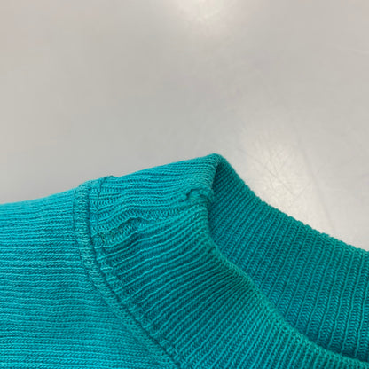 【現状渡し品】【メンズ】 Champion チャンピオン REVERSE WEAVE SWEATSHIRT リバースウィーブ スウェットシャツ 刺繍タグ USA製 目無し トレーナー 長袖 トップス 146-251116-as-02-izu サイズ：XL カラー：ターコイズブルー 万代Net店