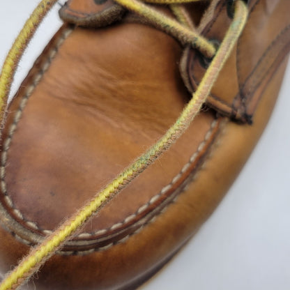 【中古品】【メンズ】 RED WING レッドウィング IRISH SETTER CLASSIC MOC TOE 875 アイリッシュセッター クラシックモックトゥ USA製 刺繍羽タグ ブーツ シューズ 靴 164-251115-as-30-izu サイズ：7.5 カラー：ブラウン 万代Net店