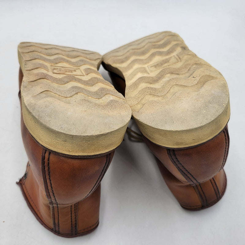 【中古品】【メンズ】 RED WING レッドウィング IRISH SETTER CLASSIC MOC TOE 875 アイリッシュセッター クラシックモックトゥ USA製 刺繍羽タグ ブーツ シューズ 靴 164-251115-as-30-izu サイズ：7.5 カラー：ブラウン 万代Net店