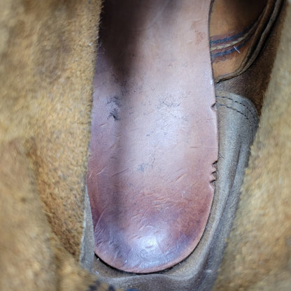 【中古品】【メンズ】 RED WING レッドウィング IRISH SETTER CLASSIC MOC TOE 875 アイリッシュセッター クラシックモックトゥ USA製 刺繍羽タグ ブーツ シューズ 靴 164-251115-as-30-izu サイズ：7.5 カラー：ブラウン 万代Net店