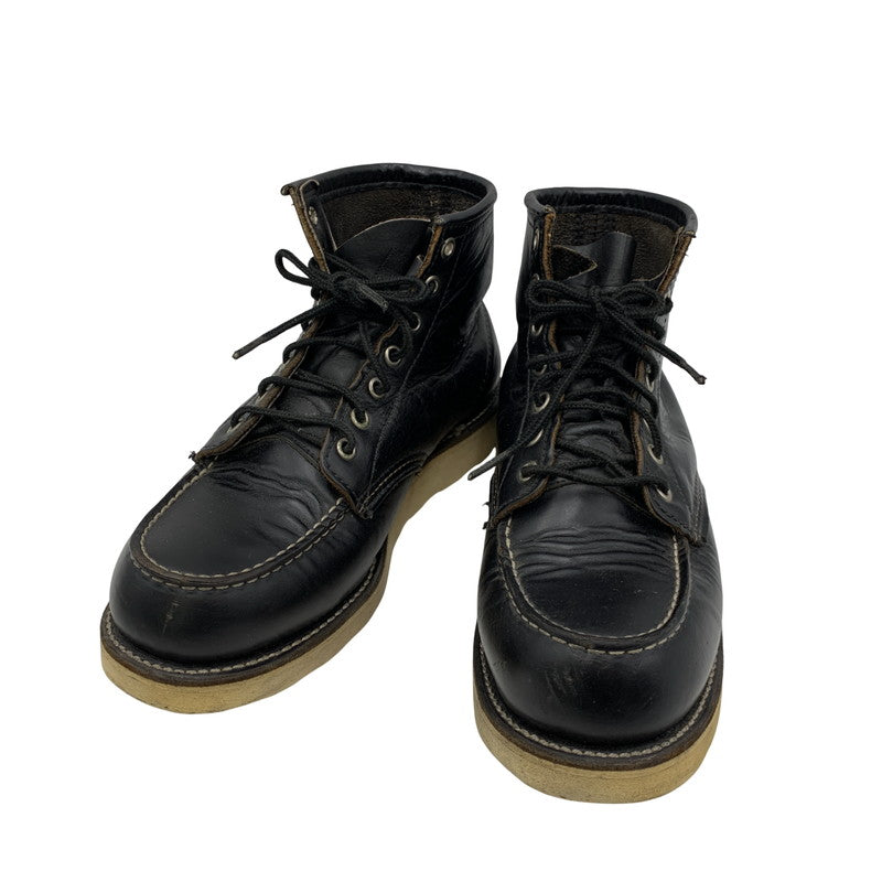 【中古品】【メンズ】 RED WING レッドウィング IRISH SETTER アイリッシュセッター USA製 四角犬タグ ブーツ シューズ 靴 164-251116-as-18-izu サイズ：7.5 カラー：ブラック 万代Net店