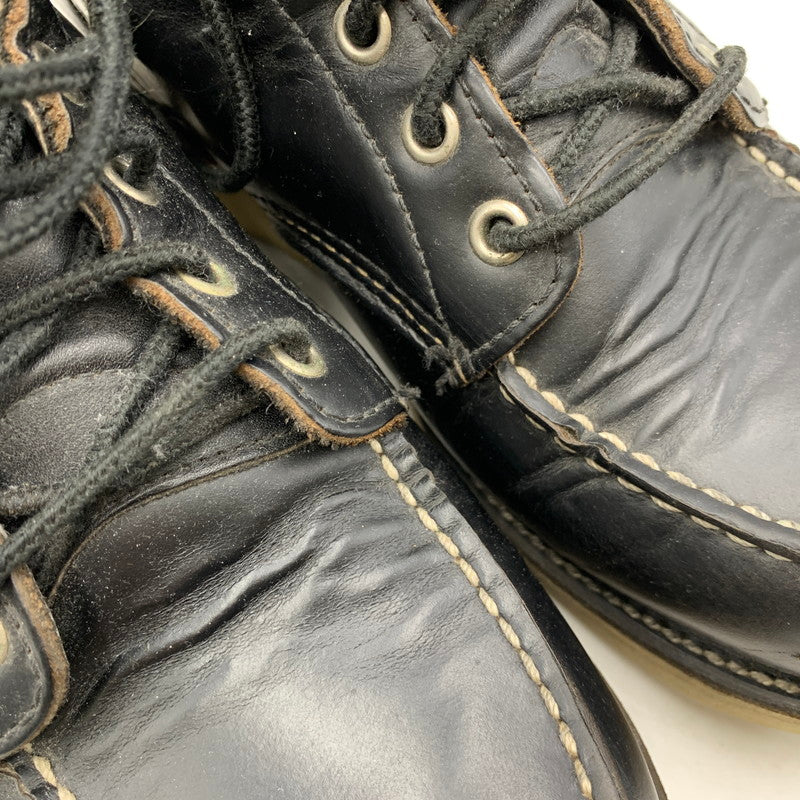 【中古品】【メンズ】 RED WING レッドウィング IRISH SETTER アイリッシュセッター USA製 四角犬タグ ブーツ シューズ 靴 164-251116-as-18-izu サイズ：7.5 カラー：ブラック 万代Net店