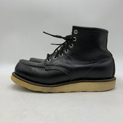 【中古品】【メンズ】 RED WING レッドウィング IRISH SETTER アイリッシュセッター USA製 四角犬タグ ブーツ シューズ 靴 164-251116-as-18-izu サイズ：7.5 カラー：ブラック 万代Net店